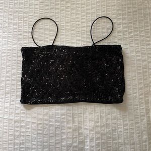 H&M sparkly top